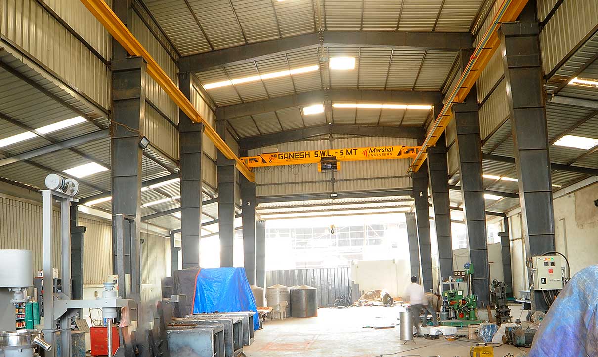 Single Girder EOT Crane Manufacturers in Gujarat