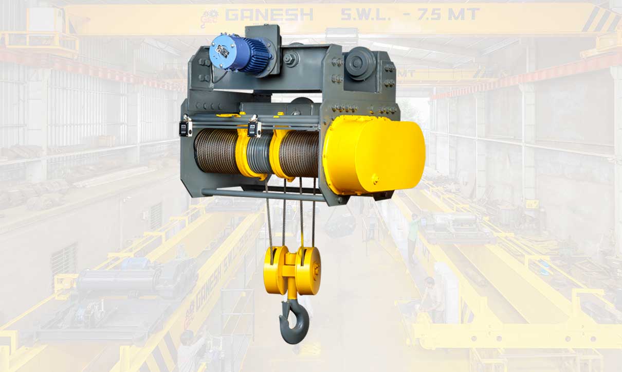 Wire Rope Hoist Manufacturers in Gujarat
